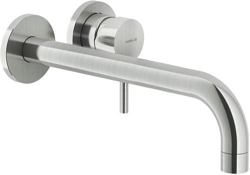 SET DE FINITION MITIGEUR LAVABO LIVE NOBILI 250MM INOX