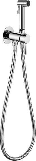 SET DE DOUCHE A MAIN WC AVEC ENCASTTREMENT POUR MITIGEUR PAFFONI CHROME