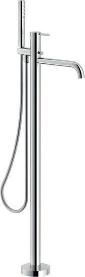 SET DE FINITION MITIGEUR BAIN LIBRE LIVE/VELIS+DOUCHE MAIN CHROME