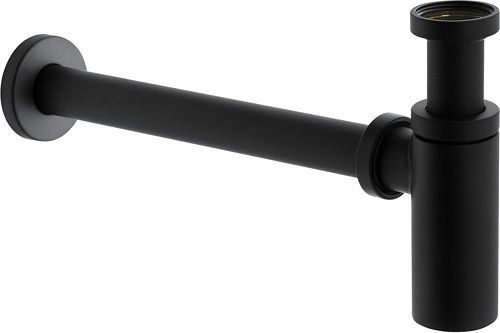 SIPHON DESIGN NOBILI 5/4" RONDE NOIR MAT