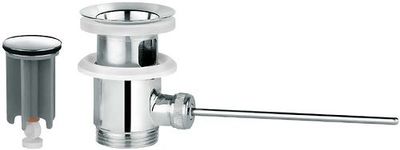 FERMETURE AUTOMATIQUE LAVABO UNIVERSEL 5/4" CHROME