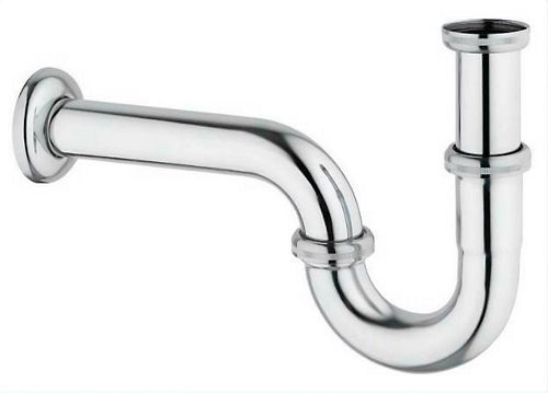 SIPHON TUBULAIRE 5/4"-32MM LAVABO CHROME