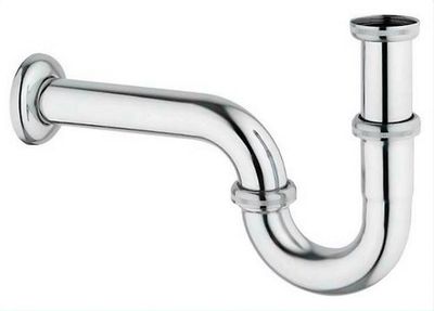 SIPHON TUBULAIRE 5/4"-32MM LAVABO CHROME