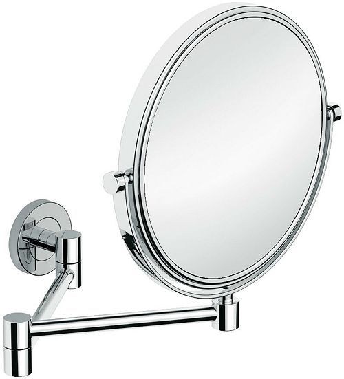 MIROIR GROSSISSANT 3X 2 BRAS HOLD O CHROME