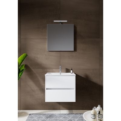 Sous-meuble E.Move slim blanc 60 cm