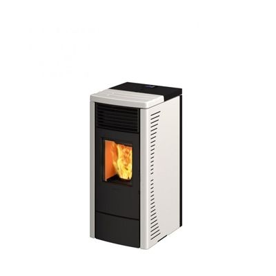 Poêle à pellets R70 Blanc 7Kw