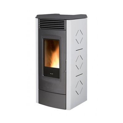 Poêle à pellets RV 120 Touch Blanc