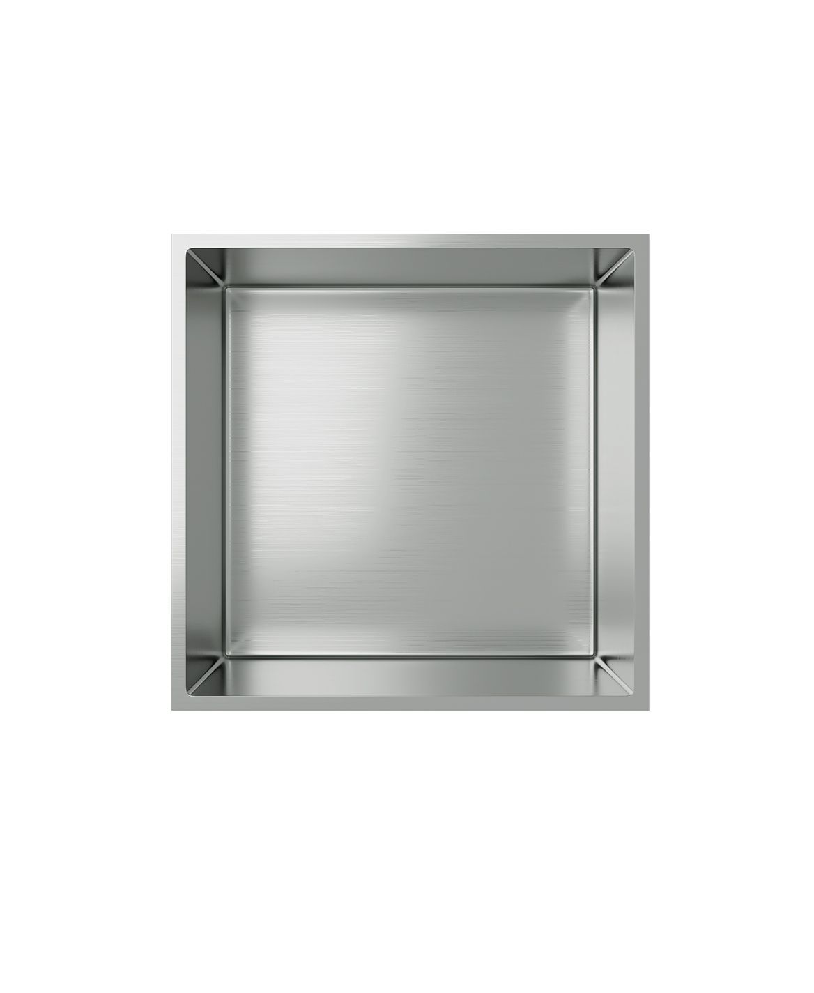 NICHE ENCASTRÉE (305X305X100MM) - ACIER INOXYDABLE
