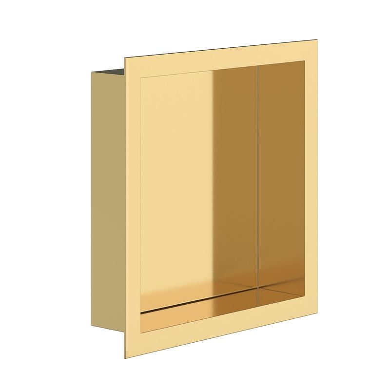 NICHE ENCASTRÉE (305X305X70MM) - OR BROSSÉ