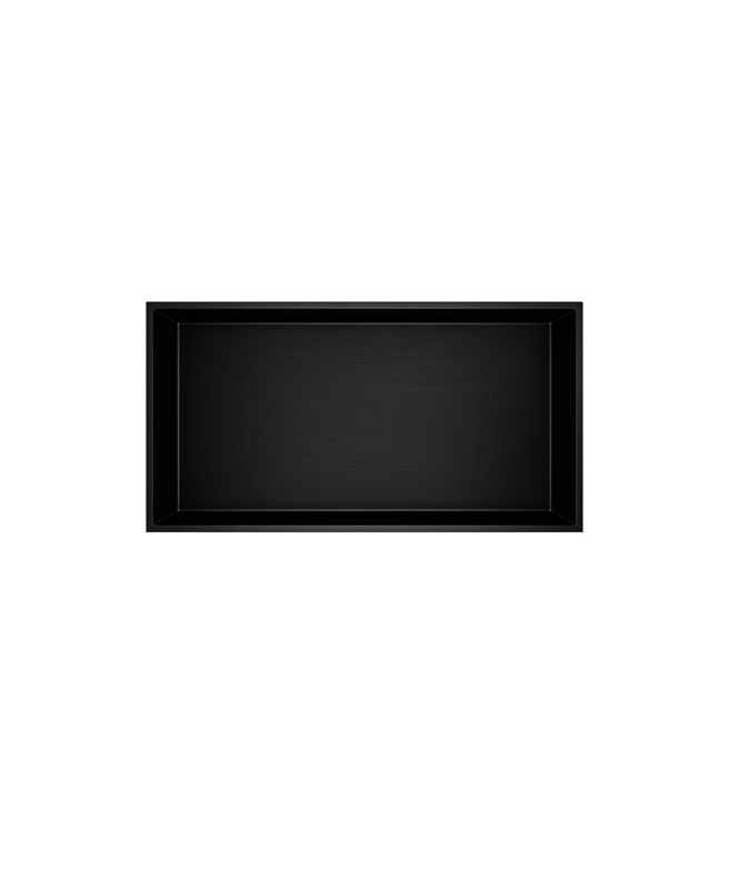 NICHE ENCASTRÉE (300X600X100MM) - NOIR MAT