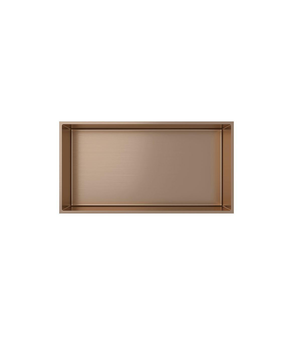 NICHE ENCASTRÉE (300X600X100MM) - CUIVRE BROSSÉ