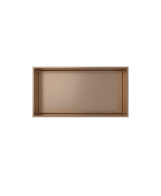 NICHE ENCASTRÉE (300X600X100MM) - CUIVRE BROSSÉ
