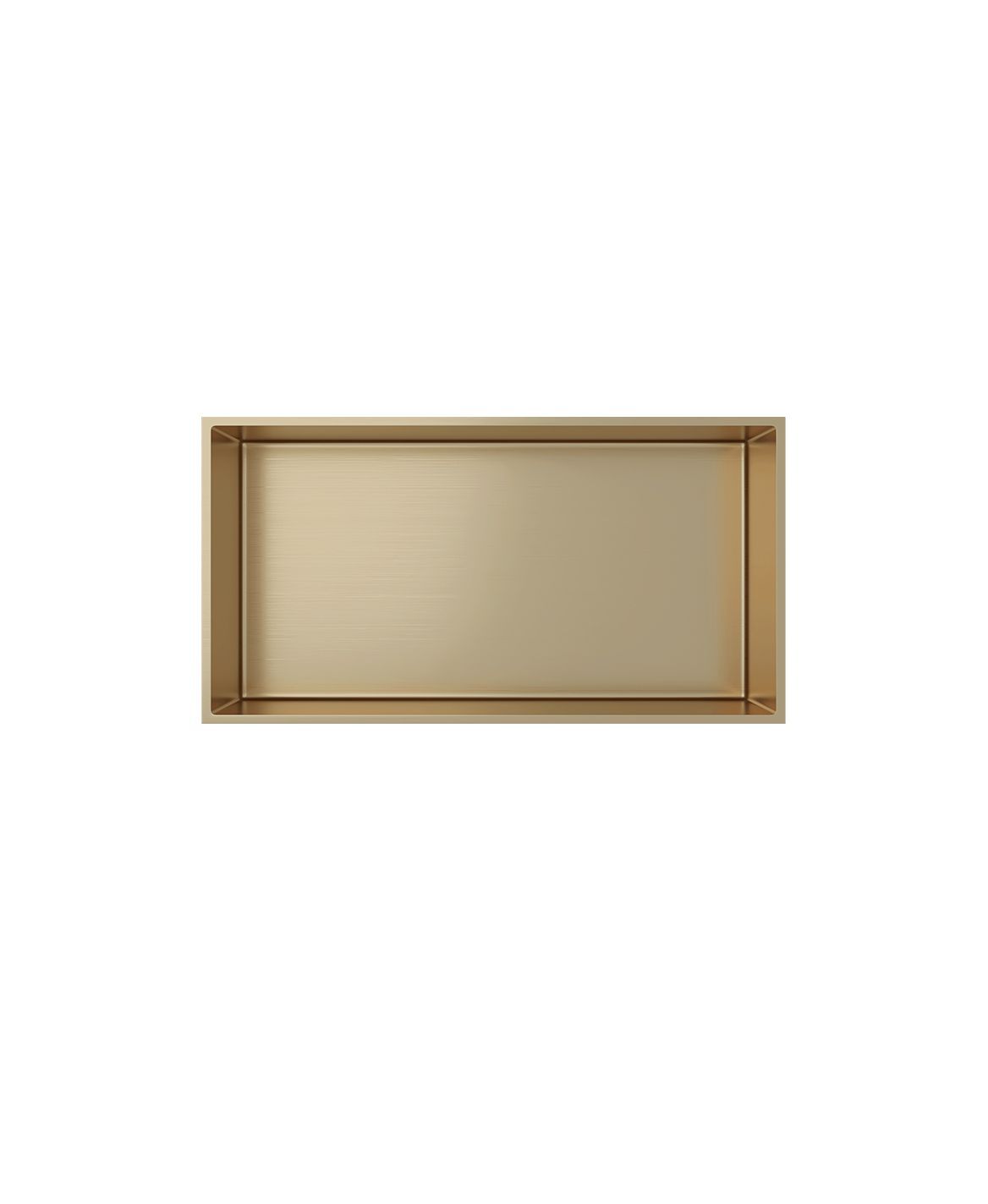 NICHE ENCASTRÉE (300X600X100MM) - OR BROSSÉ