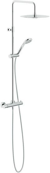 COLONNE DE DOUCHE+THERMOSTAT NORDICA 2.0 NOBILI 30CM CHROME 16L/MIN