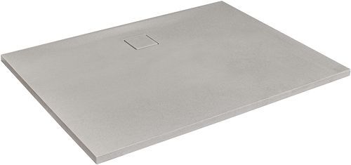 PLAQUE DE DOUCHE MASS SOLID SURFACE 90-140-3CM LOOK BETON