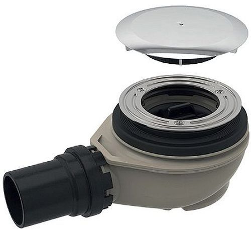 SIPHON POUR DOUCHE UNIFLEX GEBERIT 8CM-90MM-30l/m CHROME
