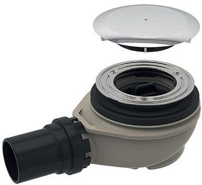 SIPHON POUR DOUCHE UNIFLEX GEBERIT 8CM-90MM-30l/m CHROME