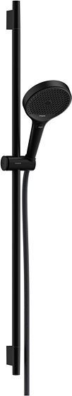SET DE DOUCHE RAINFINITY S PURO 130 3JET HG 90CM ECOSMART NOIR MATTE