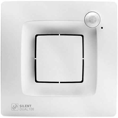 VENTILATEUR SALLE DE BAINS SILENT DUAL 100 S&P