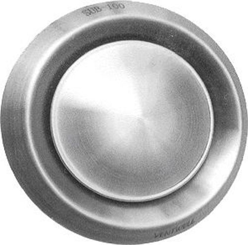 BOUCHE D'EXTRACTION SUB INOX 125MM