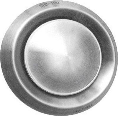 BOUCHE D'EXTRACTION SUB INOX 125MM