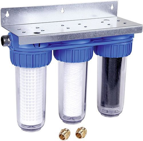 TRIPLEX FF60 FILTRE TAMIS+FIN+CARBONE ACTIF POUR EAU DE PLUIE HONEYWELL KIT