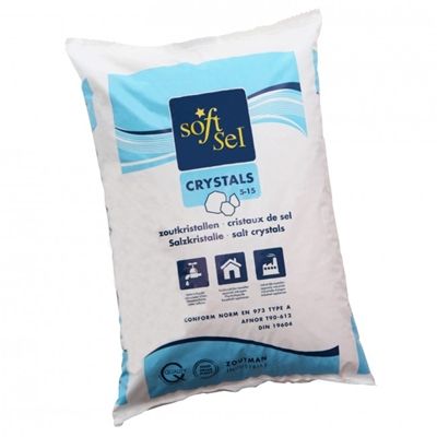 Sac de sel (cristaux) de 25 Kg pour adoucisseurs Delta Water