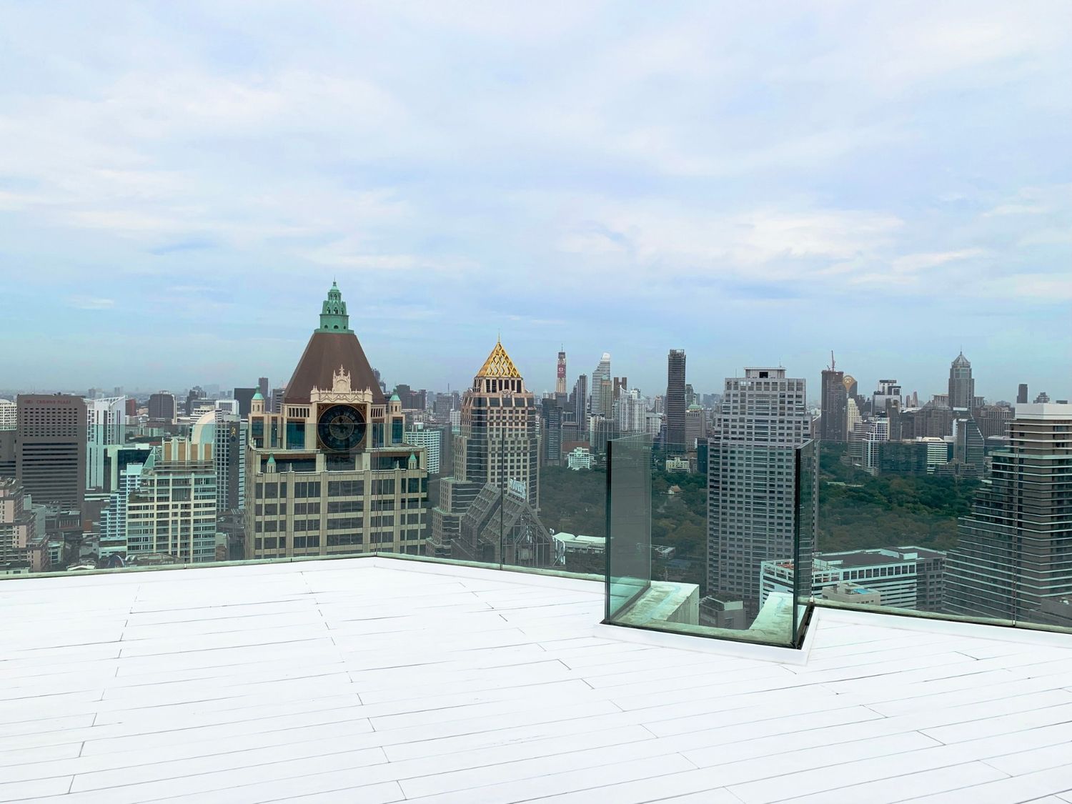 Sathorn Garden Duplex Luxury Penthouse with Panoramic View For Sale 80 Million Baht