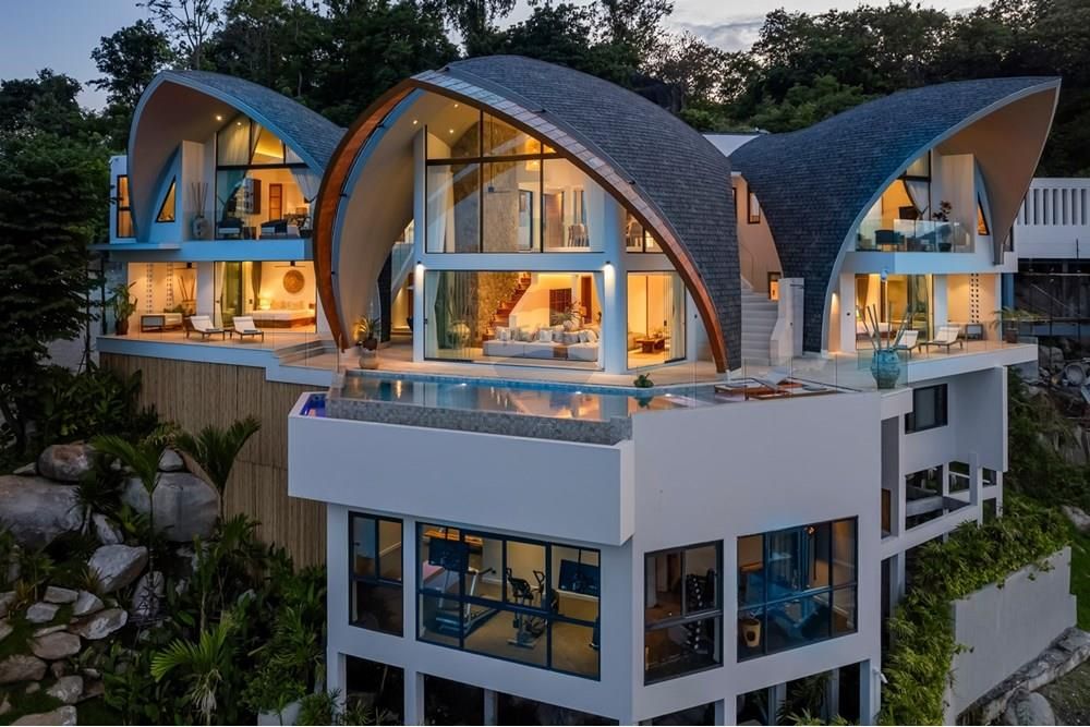 Luxury Sea View Villa Lamai Koh Samui | 5 Bed Architectural Home