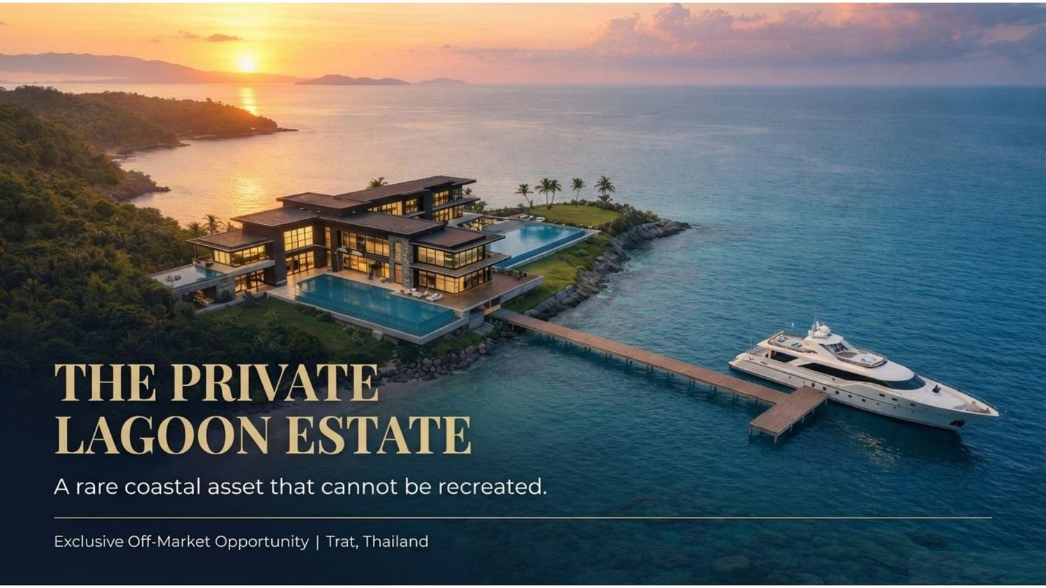 Private Lagoon Estate Trat Thailand