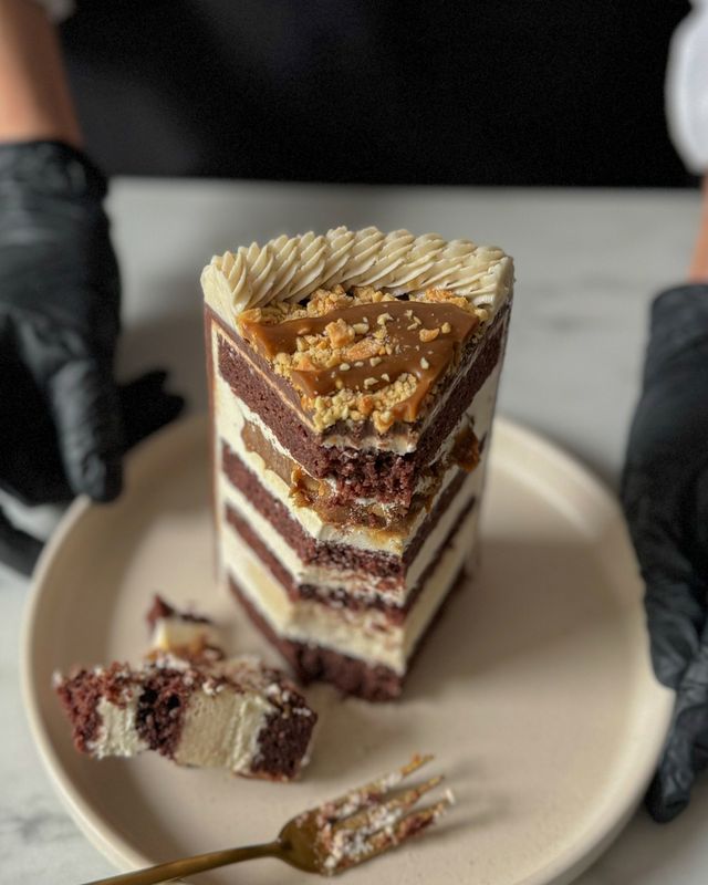Tort Wegański Snickers