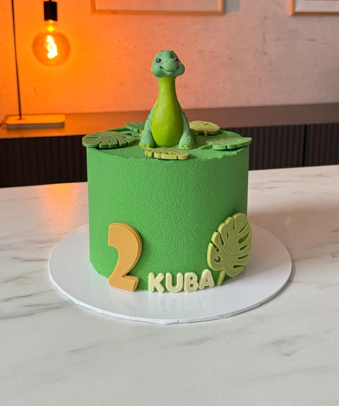 Tort Wegański Dinozaur