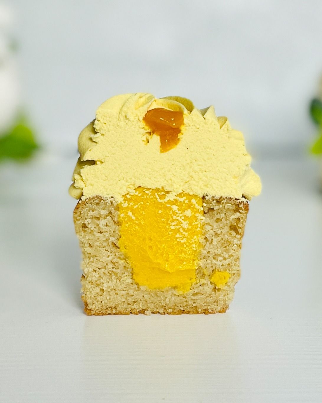 Wegański Zestaw babeczek Mango - Marakuja 12 szt. (cupcakes, muffiny)