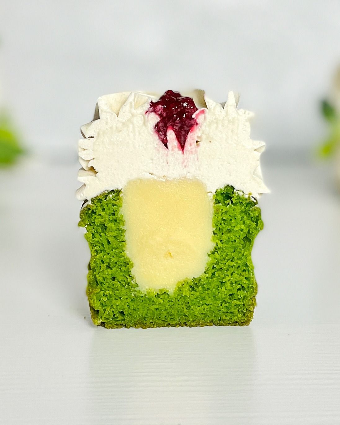 Wegański Zestaw babeczek Szpinak-Ananas 12 szt. (cupcakes, muffiny)