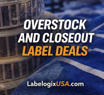 Overstock and Closeout Labels