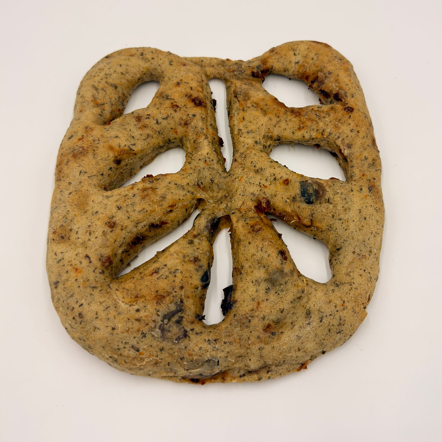 Fougasse olives-tomates