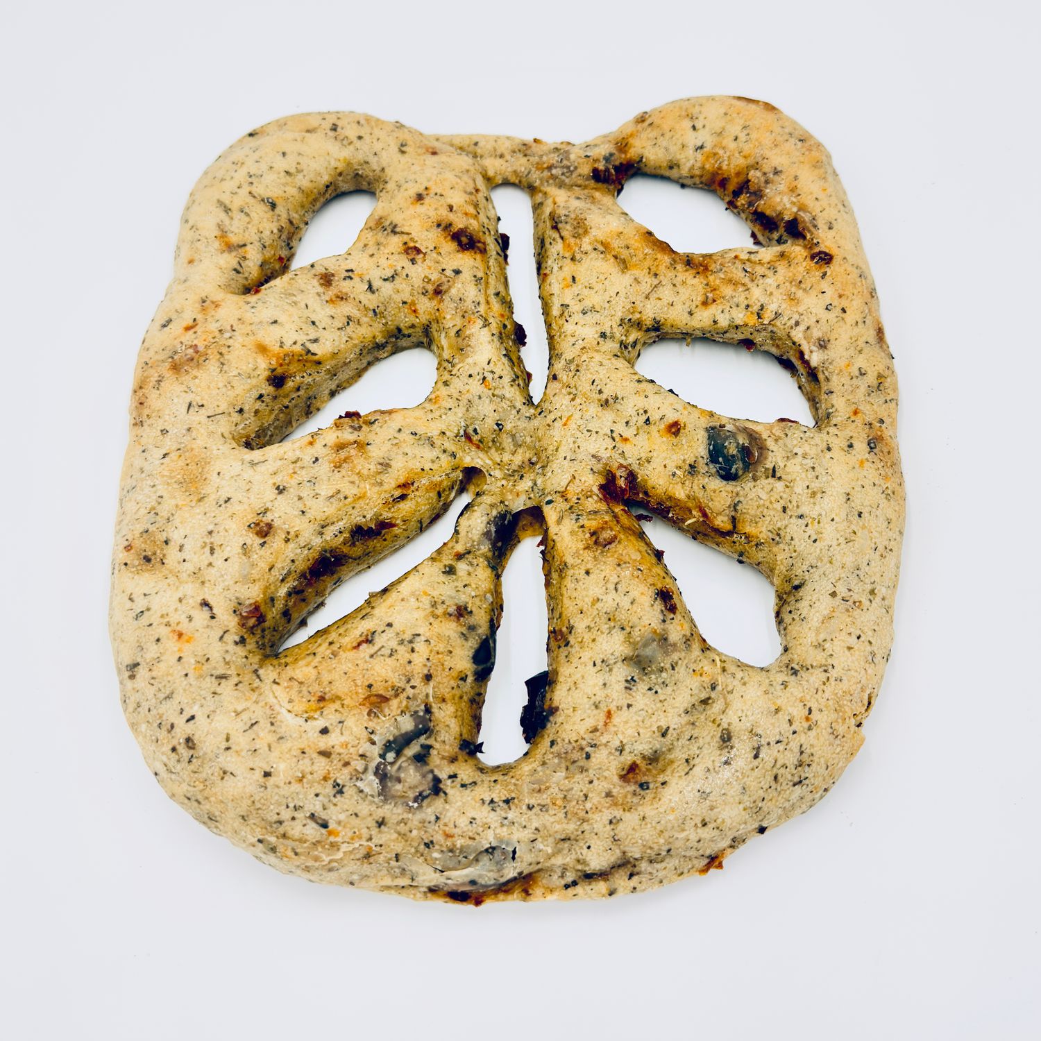 Fougasse olives-tomates