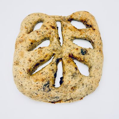 Fougasse olives-tomates