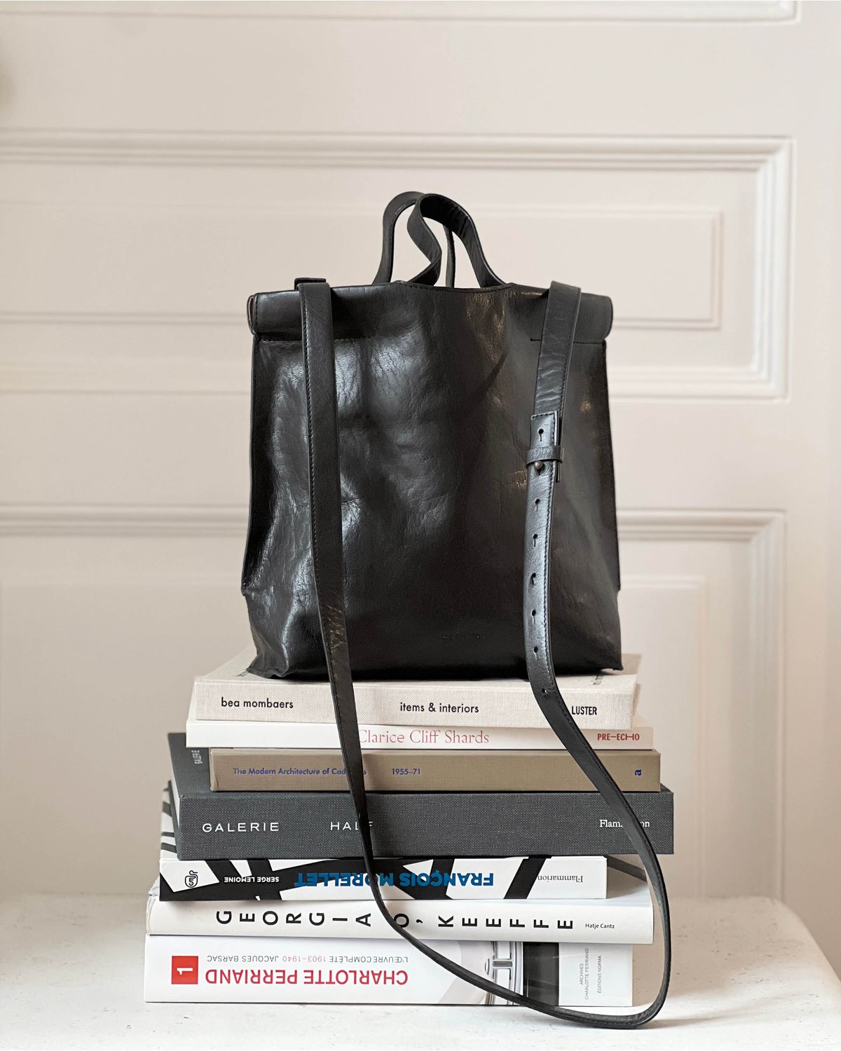 SHOPPER S | Tumbled Leather | col COGNAC