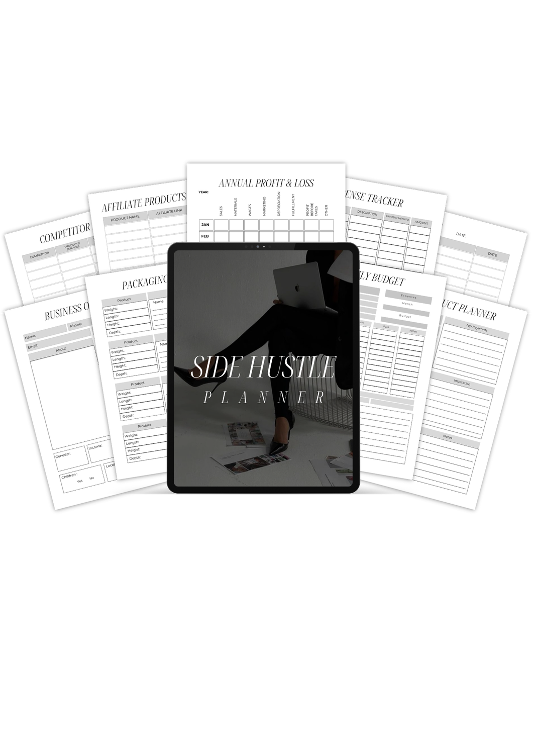 Side Hustle Planner