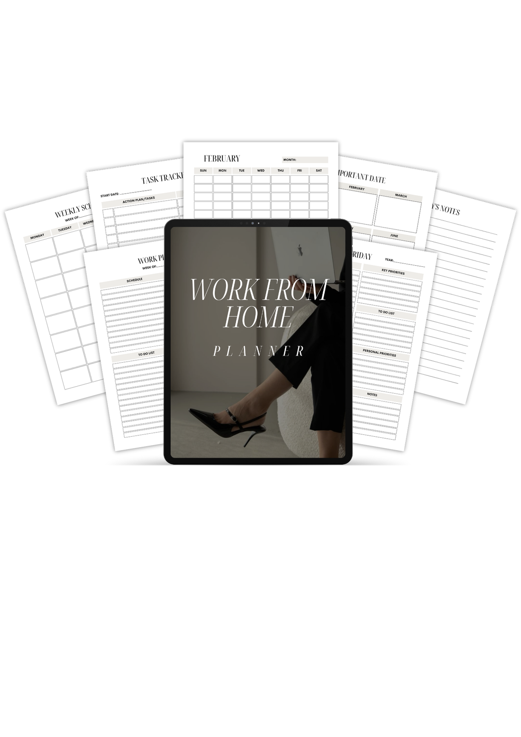 Work From Home Planner