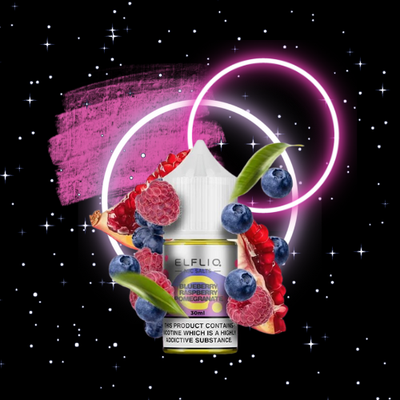Elfliq  Blueberry raspberry pomegranate