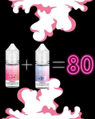 2 bottles bundle SOLANA Vape – 80 PLN