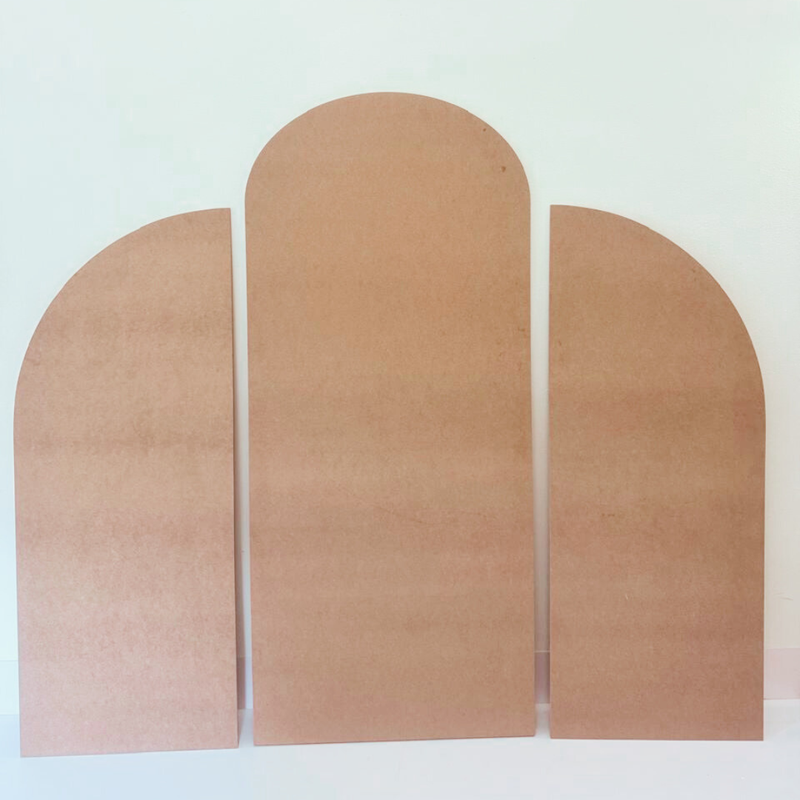3-Piece Wooden Arch Backdrop Set