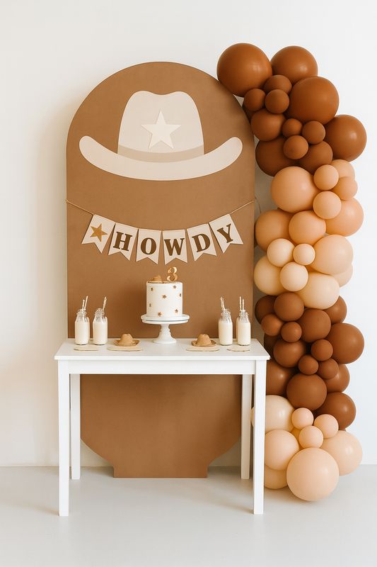 ​Rounded Capsule Arch Backdrop Panel