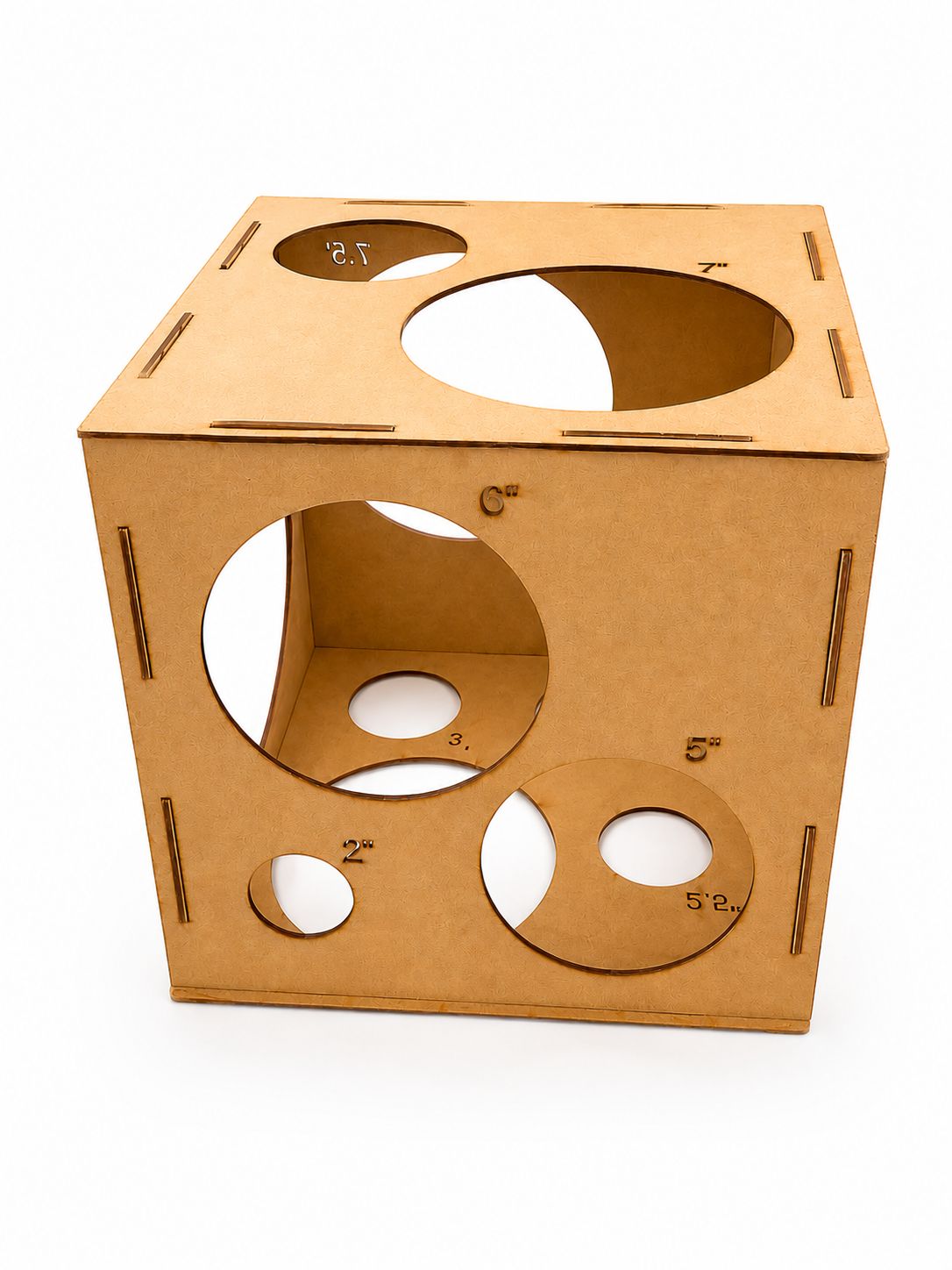 Wooden Balloon Sizer Box