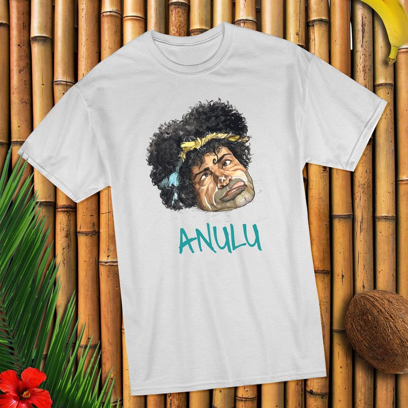 Anulu - Zwei Asse trumpfen auf - Sal Borgese - T-Shirt (weiss)
