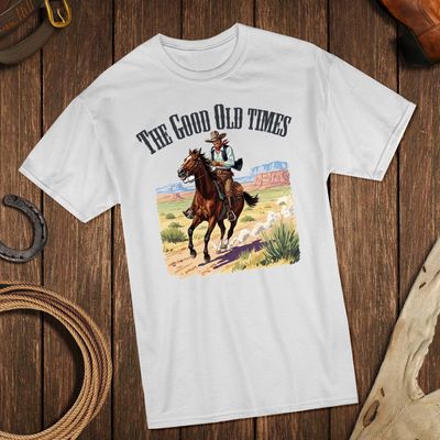 The Good Old Times - Lifestyle - T-Shirt (weiss)