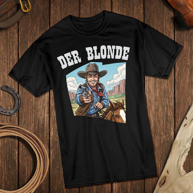 Der Blonde - Lifestyle - T-Shirt (schwarz)