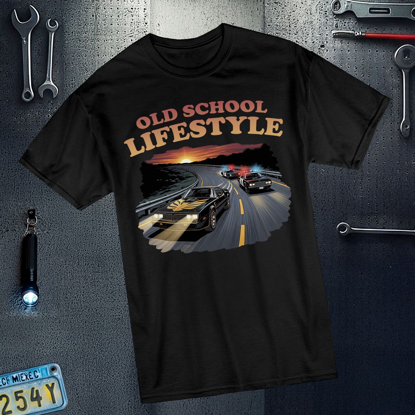Old School Lifestyle - Lifestyle - T-Shirt (schwarz)